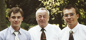 v. l. Christopher Raab, Klaus Raab, Jörg Raab